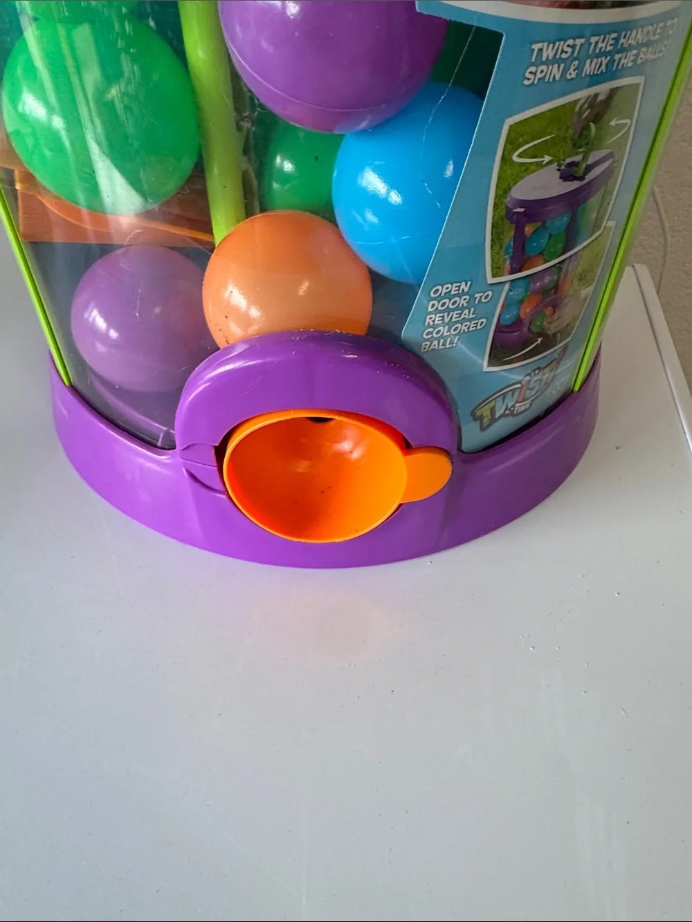 Bucket Bingo Kids Game - Colorful Orange, Purple & Green Play Set